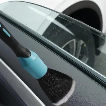 3pcs Soft četkica za detalje vozila Alate za čišćenje salona automobila Klima-uređaj Set kistova za dijelove automobila je Super Mekana
