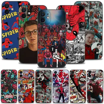 Torbica za Apple iPhone 15 14 13 12 11 Pro Max 13Mini XS Max XR X 7 8 Plus Torbica Marvel Movice Comics spider-Man 3
